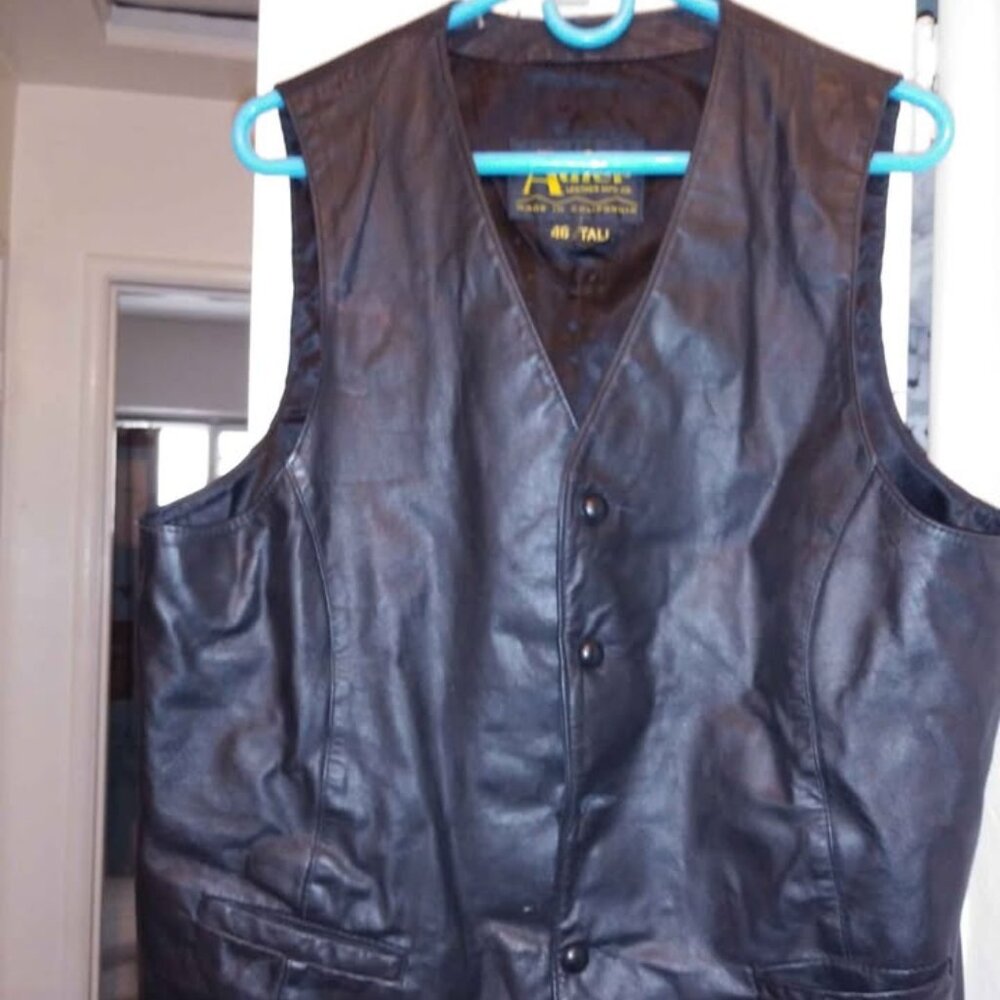 Adler Leather Vest
